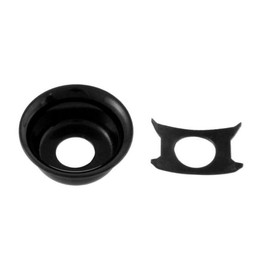 Allparts AP 0275-003 Female Plate Tele Replacement and Small Parts for Electric Guitar Black