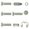 4-Pack Carburetor Repair Kits Carb Rebuild Kit with Float Replacement