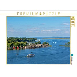 CALVENDO Puzzle Müritz bei Röbel 1000 Pieces Puzzle Landscape 1000 Pieces Laying Size 64 x 48 cm Photo Puzzle for Happy Hours