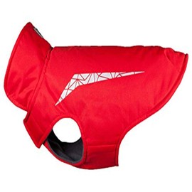 RC Pet Products 65710002L Cascade Jacket Fleece Lined Water Resistant Dog Coat, Size 10, Red
