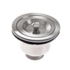 Drain Fitting for Stainless Steel Sinks with Diameter 85 mm