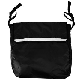 Wheelchair Backpack Bag Large Capacity Hanging On Wheelchair Mobility Scooter Storage Bag AccessoriesBlack