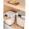 LivLab Mker Rice Dispenser - 50LBS Airtight food storage container