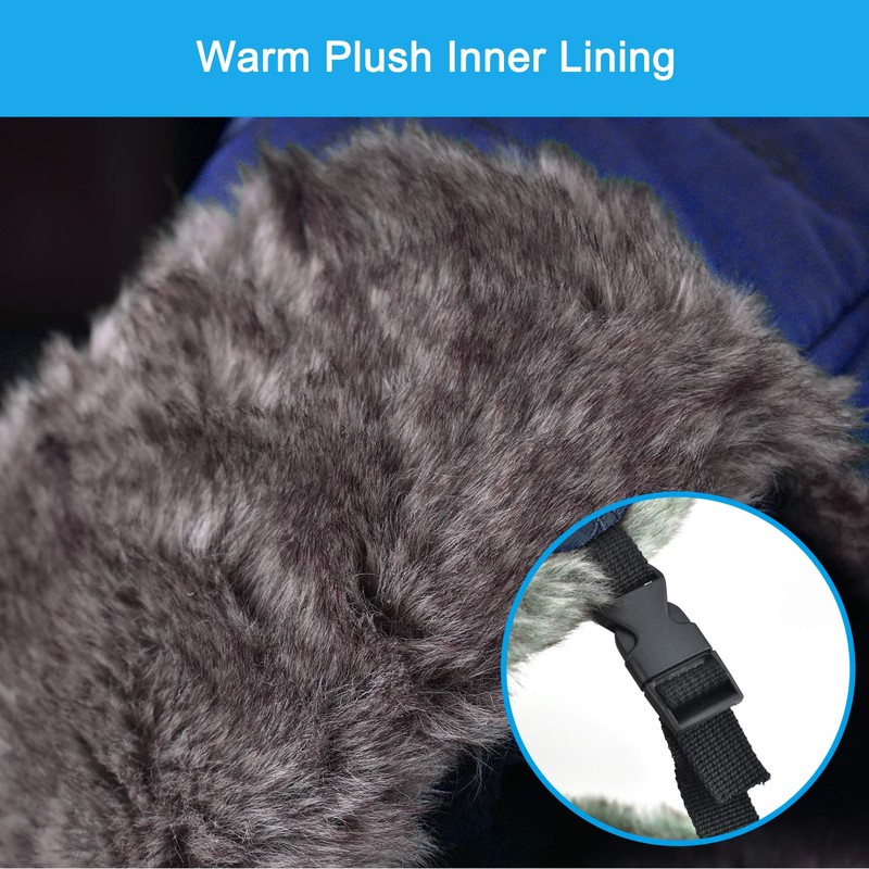 Unisex Trooper Hat, Warm Thick Winter Hats Ear Flap Trapper