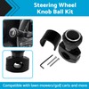 MAX COOL Steering Wheel Power Handle Spinner Knob Steering Wheel