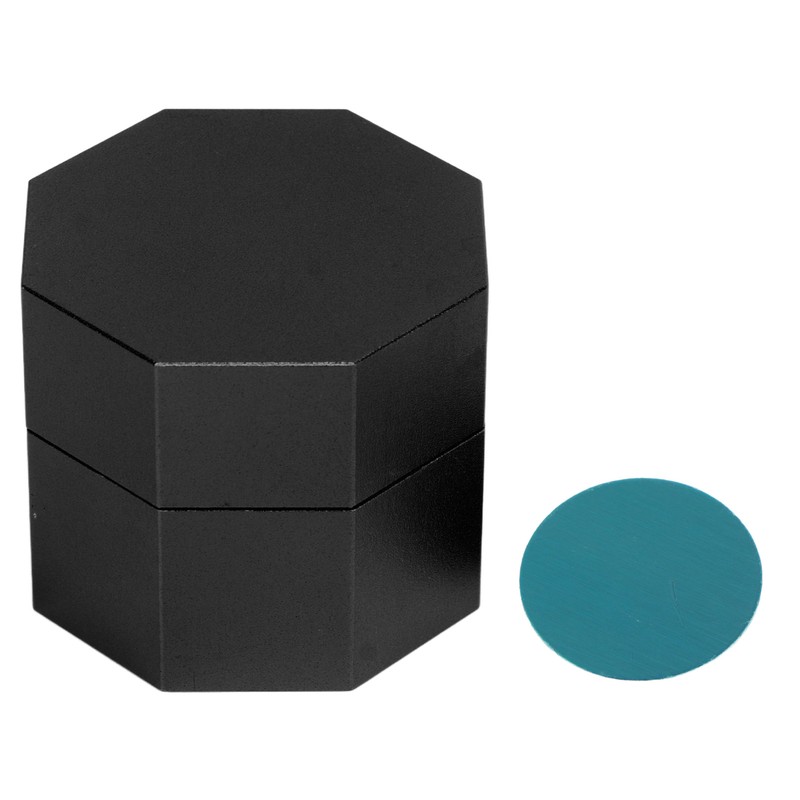 Cue Chalk Box Holder Aluminium Alloy Octagonal Universal Billiard Chalk