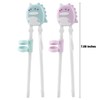 PandaEar 2 Pairs Kid Chopsticks, Dinosaur Children Learning Practice Chopsticks