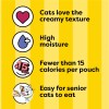Temptations Creamy Puree Salmon Wet Cat Treats 4 Count Squeezable