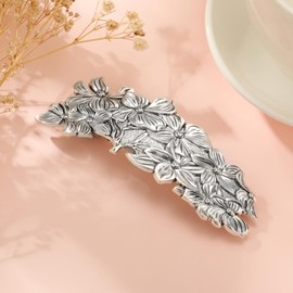 KKJOY Vintage Flowers Hair Clips Barrettes Hand Crafted Spring Clip Metal Hair Pin Headpieces Wedding Bridal Hair Accessories for Women Girls