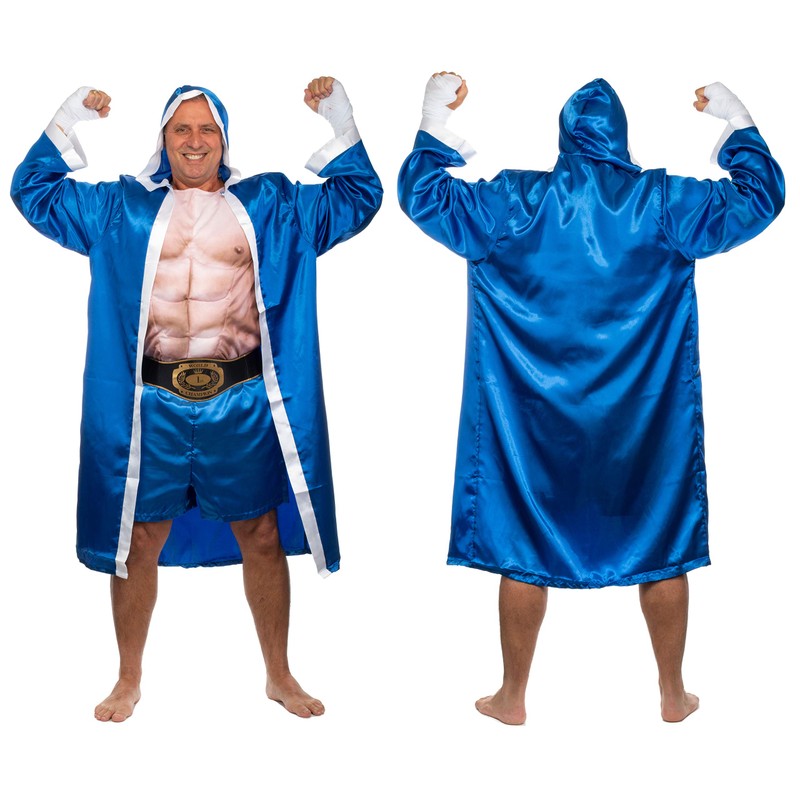 Brandsseller Men's Costume Boxer Carnival Party Stag Night One Size