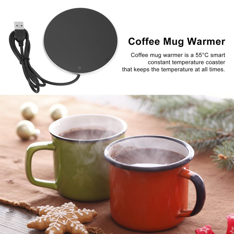 USB Cup Warmer with Smart Touch Switch and Intelligent Constant
