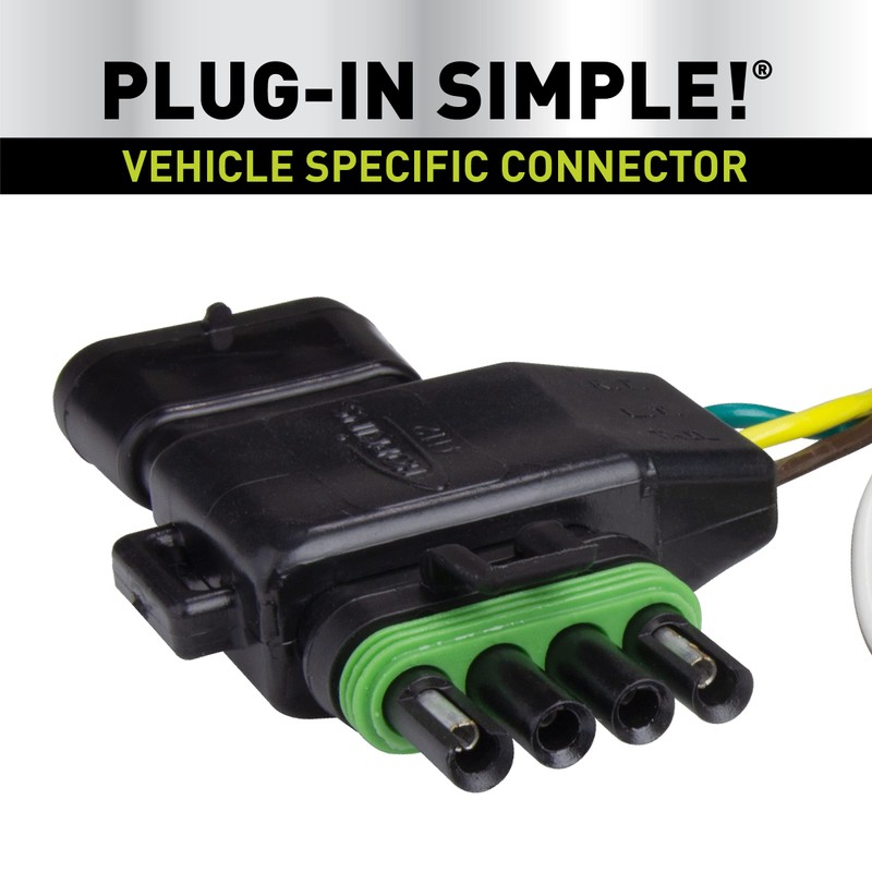Hopkins Towing Solutions 41125 Plug-In Simple Vehicle Wiring Kit