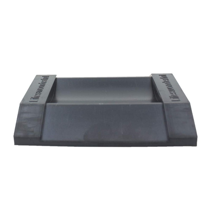 Lifeswonderful - 4X Dark Grey Rubber Castor Cups - Non