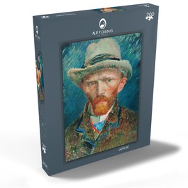 MyPuzzle Self-Portrait (1887) by Vincent van Gogh - Premium 200 Piece Puzzle - MyPuzzle Special Collection by Æpyornis
