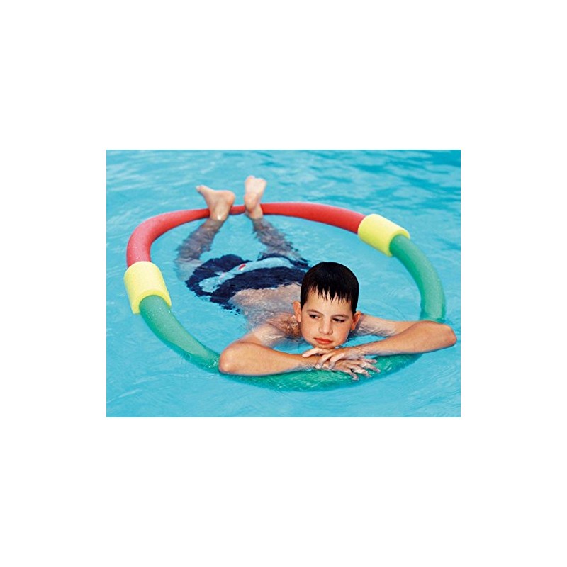 Connector Sleeve Connector for Swimming Noodle 6 Hole Connector Yellow