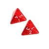 Yourandoll 10pcs Polyhedral Dice D4 Dice 4-Sided Dice for Dungeons