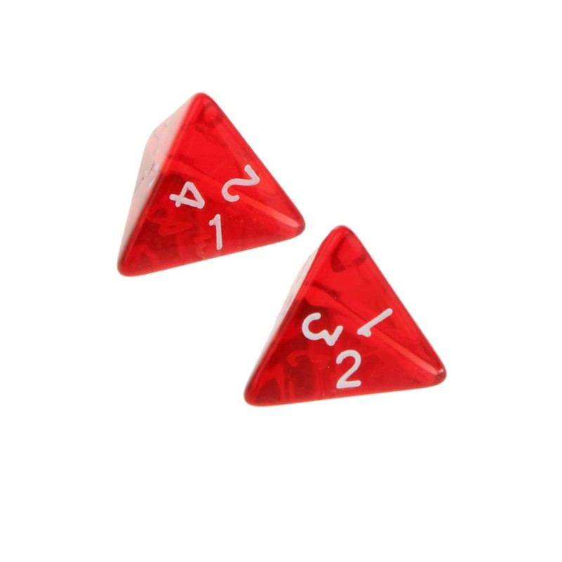 Yourandoll 10pcs Polyhedral Dice D4 Dice 4-Sided Dice for Dungeons