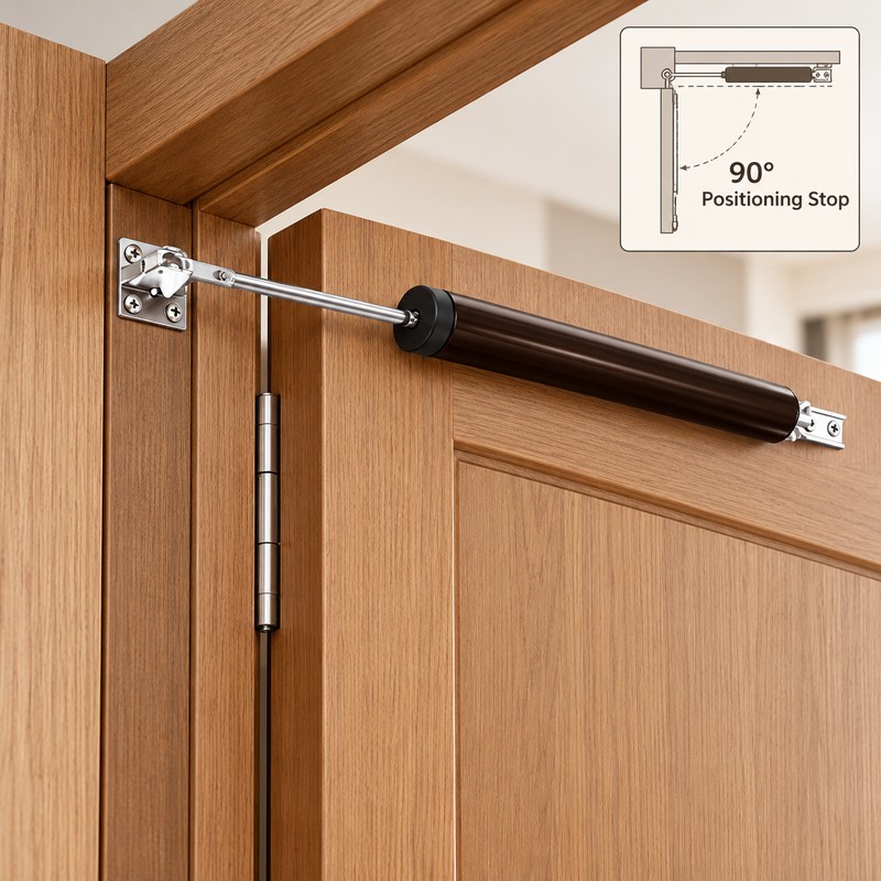Automatic Door Closer for Home and Office – 90° Positioning