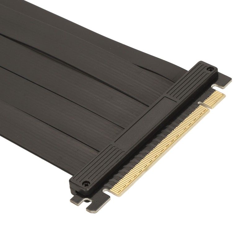 PCIE 4.0 X16 Riser Cable High Speed Flexible Shielding 90
