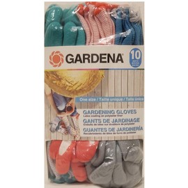 Gardena One Size - Gardening Gloves - Pack of 10 Pairs