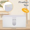 Homdat Simple Design Facial Tissue Boxes Rectangular 27.5x12.7x10.5 cm Acrylic