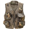 cocoFleur Men's Outdoor Fishing Vest Tactical Camo Mesh Vest with