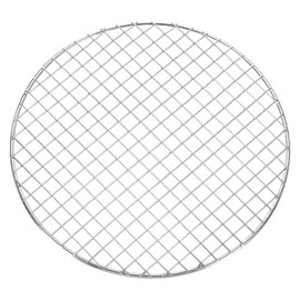 sourcing map Round Cooking Rack, Dia 11 Inch Stainless Steel Grill Grate Cross Wire Barbecue Grill for Cooking Baking Air Fryer Racks, Silver