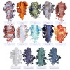 JINYAWA Galactic Assemble Eyeshadow Palette 14 Colors Glitter Shimmer Metallic