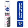 Desodorante en aerosol Nivea Black & White Invisible Clear