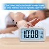 Peakeep Night Light Digital Alarm Clock Battery Operated with Indoor