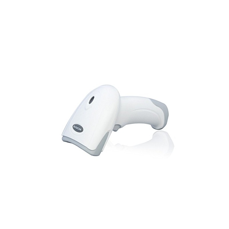 Visicom BC-NL1100U2-W Anti-Bacterial Long Range CCD Barcode Reader, USB, White,