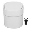 Mini Rubbish Bin, Small Table Waste Bin, 2 L Round