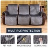 LUFEIJIASHI Non Slip Recliner Couch Covers for 3 Cushion Couch