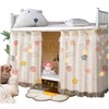 Navhao 1 Panels,Bottom Bunk Bed Curtains Cloth Breathable Bed Canopy