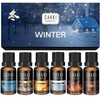 CAKKI CAKKI Winter & Summer Essential Oils Sets Bundle, Premium