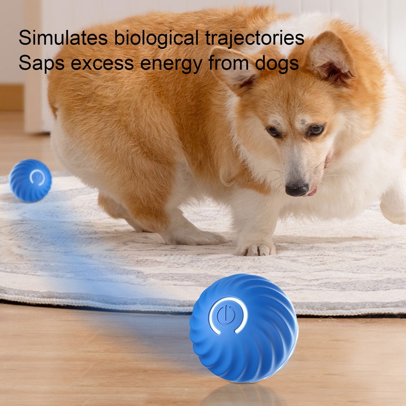 Smart Interactive Cat Toy Ball Bite Resistant Reduce Boredom Cute