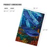 Lantern Press 1000 Piece Jigsaw Puzzle, Whale Shark, Mosaic