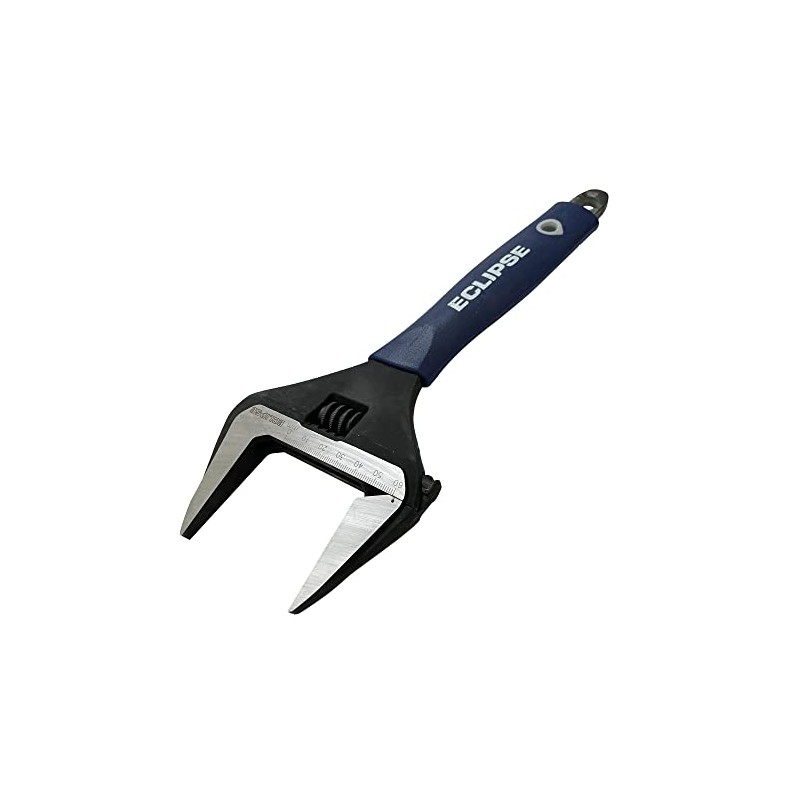 Eclipse Professional Tools ADJW12WJ 12" Adjustable Wrench Extra Wide Jaw