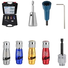 WADY Pelacables para Taladro, Juego de Conectores para Pelar Cables y Torsión, Herramientas de Pelado y Torsión de Alambre, Pelacables de Taladro Rápi
