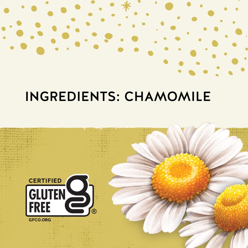 Celestial Seasonings Chamomile Herbal Tea, Caffeine Free, 20 Tea Bags