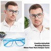 OCCI CHIARI Big Square Reading Glasses 1.0 Men lightwight Readers