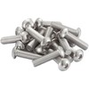 AMLOOPH M8 Bolts, M8 X 25mm Hex Socket Button Head