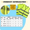 6 Pcs Kid High Vis Vest High Visibility Safety Vest