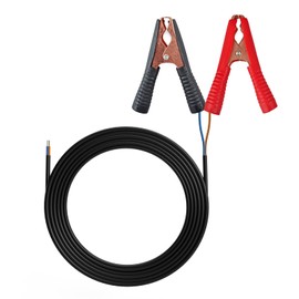 Newpowa Connector Adaptor with 8ft Cord for Connecting Controller to Battery, Alligator Clamp Kit Connect Charge Controller and Battery