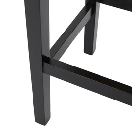 TREATLIFE HOME Stylish Backless Counter Stools for Modern Decor, Plush Fabric Seating, Set of 2, Brown