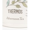 Afternoon Tea Living HS99 Flower Art One-Touch Bottle, Thermos, Purple