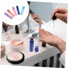 SAFIGLE 5pcs Rollerball Bottle Essential Oil Containers Dropper Leakproof Dispensers