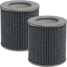 BwondMand True HEPA Replacement Filters Compatible with Molekule Air Mini & Air Mini+ Purifiers, 3-in-1 High-Efficiency Air Filter for Tri-Power System（2Pack