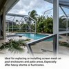 2.6cm Screen Repair Clips for Rescreening Pool and Patio Flat