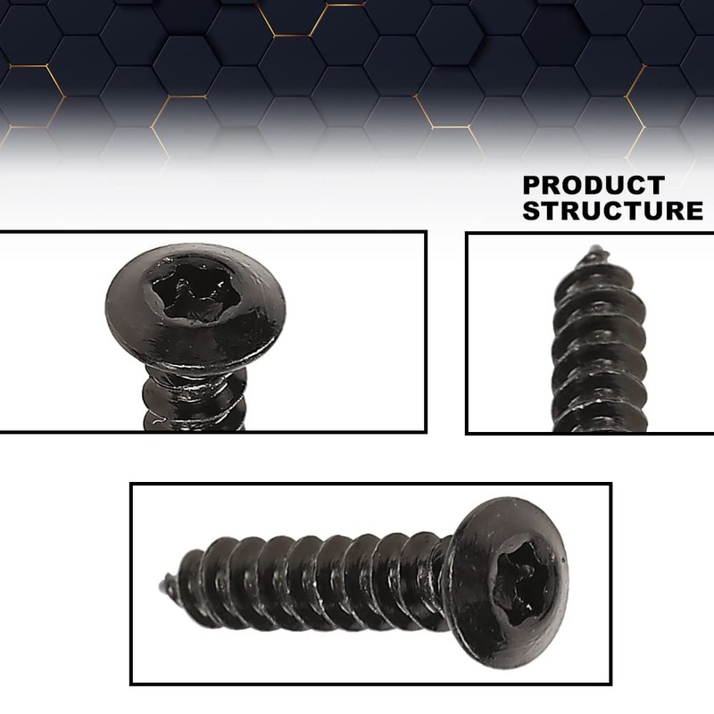 PIT66 Tail Light Lens Upper Screw to Bumper, Compatible with